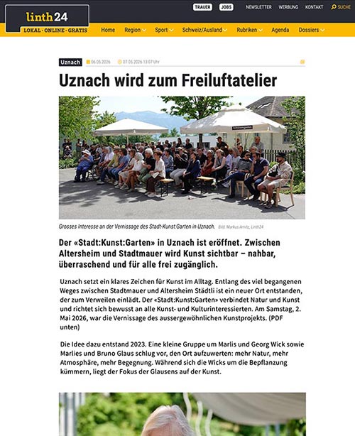 20260506 Linth24 Uznach wird zum Freiluftatelier